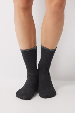 Pack 3 calcetines altos grises