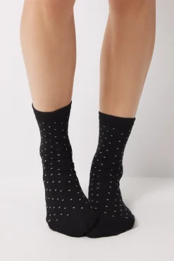 Pack 3 calcetines altos negros