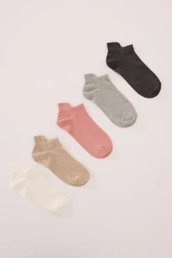 Pack 5 calcetines cortos variados