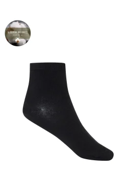 Pack 2 calcetines de algodón orgánico lisos