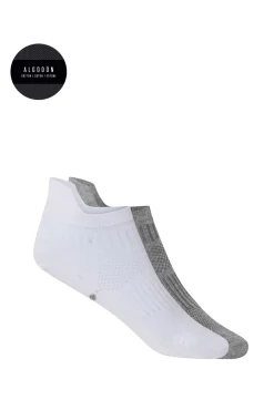 Pack 2 calcetines deportivos algodón