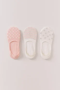 Pack 3 calcetines invisibles prints variados