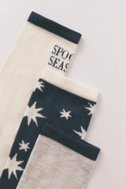 Pack 3 calcetines largos "spooky season"
