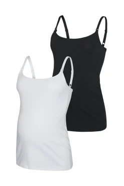 Pack 2 camisetas de tirantes lactancia