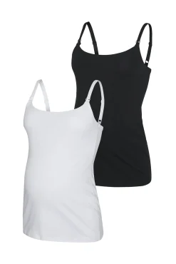 Pack 2 camisetas de tirantes lactancia