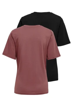 Pack 2 camisetas manga corta premamá