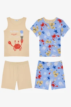 Pack 2 conjuntos de pijama cortos