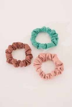 Pack 3 mini coleteros rosa, verde, marrón