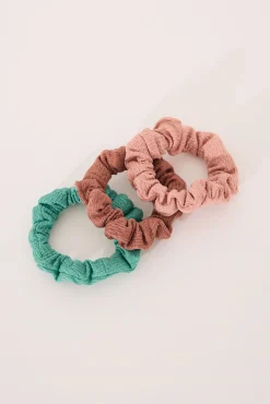 Pack 3 mini coleteros rosa, verde, marrón