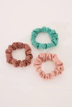 Pack 3 mini coleteros rosa, verde, marrón