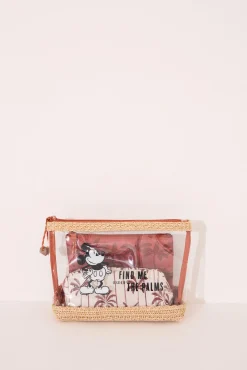 Pack 3 neceseres estampado Mickey Mouse