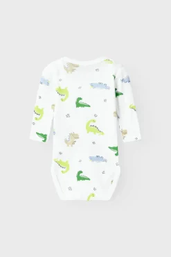 Pack bodys dinosaurios bebé niño