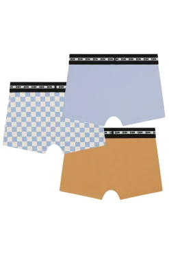 Pack de 3 boxers de niño con estapado de moda y estilo