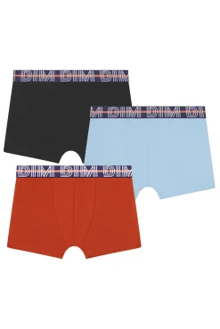 Pack de 3 boxers de niño con cintura elástica Cotton Strech