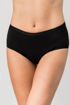 Pack de 2 bragas Midi de algodón orgánico