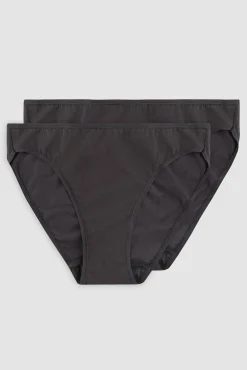 Pack de 2 bragas Midi de algodón orgánico
