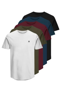 Pack de 5 camisetas fit estándar