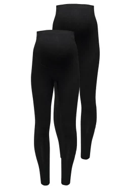 Pack de 2 leggings largos maternity
