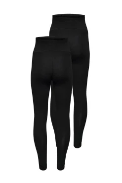 Pack de 2 leggings largos maternity