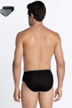 Pack de 2 slips algodón
