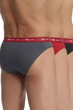 Pack de 3 slips de hombre de algodón elástico