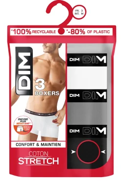 Pack de 3 slips de hombre de algodón elástico