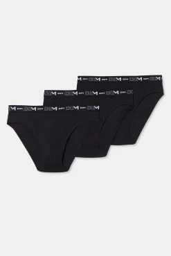 Pack de 3 slips de hombre de algodón elástico