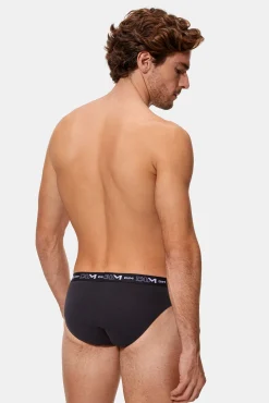 Pack de 3 slips de hombre de algodón elástico