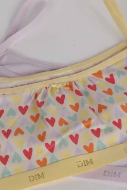 Pack de 2 Tops de niña estampados