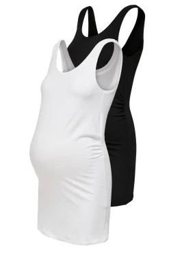 Pack de 2 tops sin mangas maternity