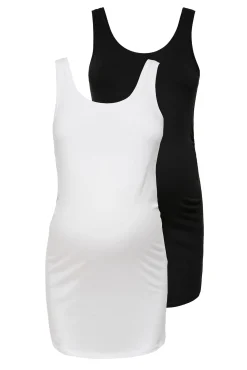 Pack de 2 tops sin mangas maternity