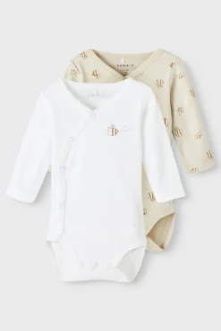 Pack de dos body bebé unisex