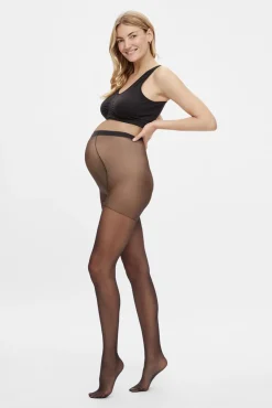 Pack de dos medias cintura alta maternity