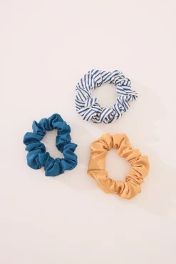 Pack mini scrunchies multicolor