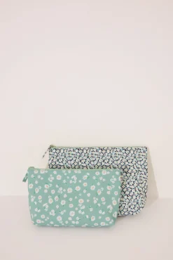 Pack neceser flores multicolor