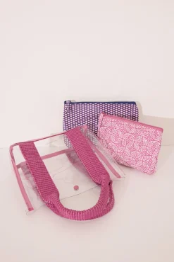 Pack neceseres estampado multicolor