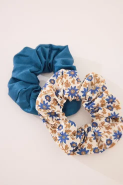 Pack scrunchies bordado suizo