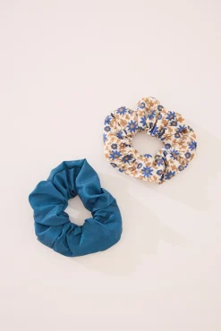 Pack scrunchies bordado suizo