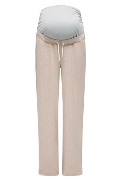 Pantalón ancho cintura alta maternity
