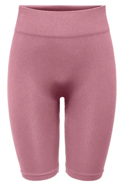 Pantalón corto ciclista estructura canalé