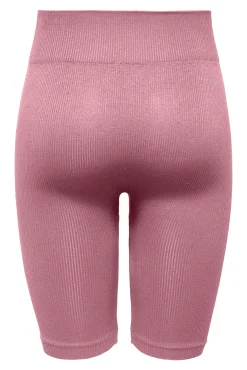 Pantalón corto ciclista estructura canalé