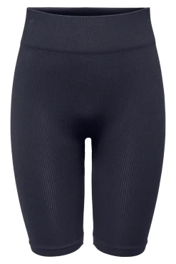 Pantalón corto ciclista estructura canalé