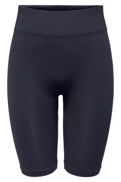 Pantalón corto ciclista estructura canalé
