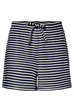 Pantalón corto de rayas