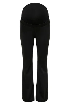 Pantalón flare cintura alta maternity
