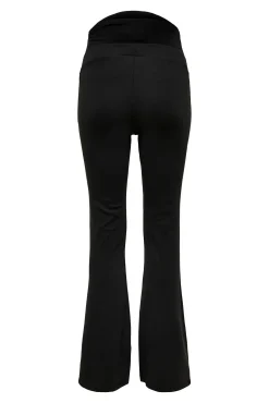 Pantalón flare cintura alta maternity
