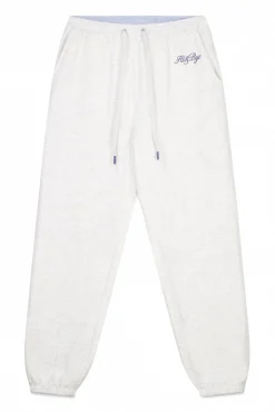 Pantalón jogger felpa algodón gris oscuro