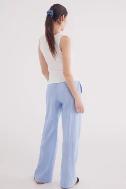Pantalón jogger popelín