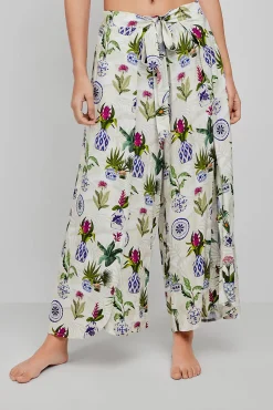 Pantalón largo estampado
