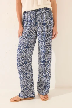 Pantalón largo estampado allover